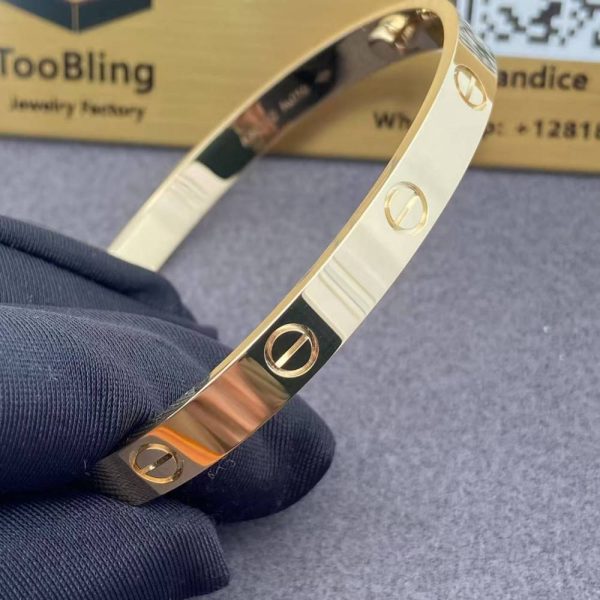 18K Gold Duplicate Cartier Love Bracelet for Sale B6067517