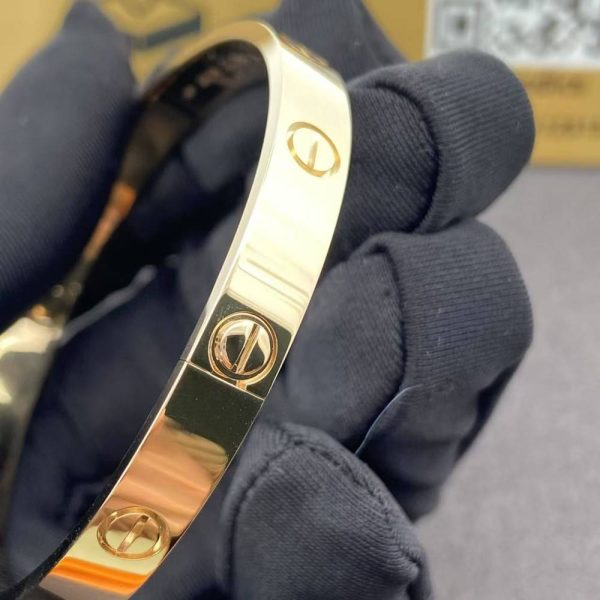 18K Gold Duplicate Cartier Love Bracelet for Sale B6067517