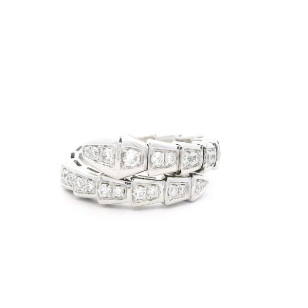 bvlgari serpenti viper ring white gold