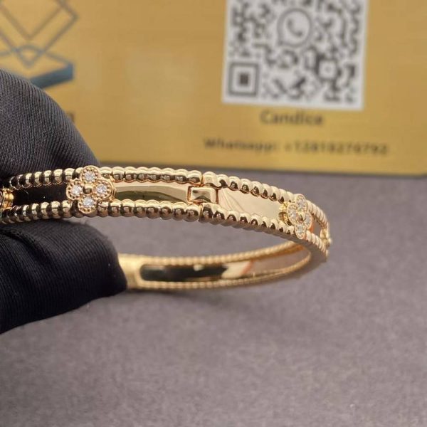 van cleef and arpels perlee clover bracelet