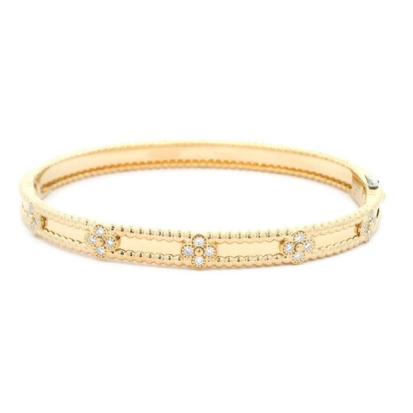 van cleef and arpels perlee clover bracelet