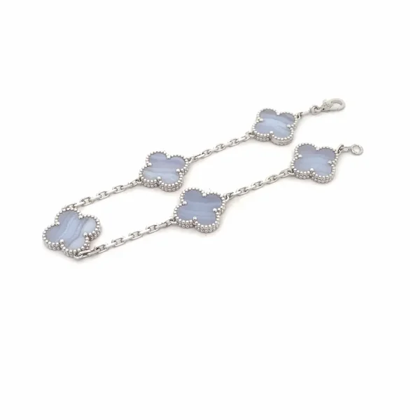 van cleef chalcedony bracelet