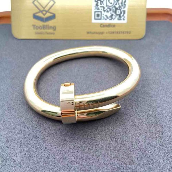juste un clou bracelet large model