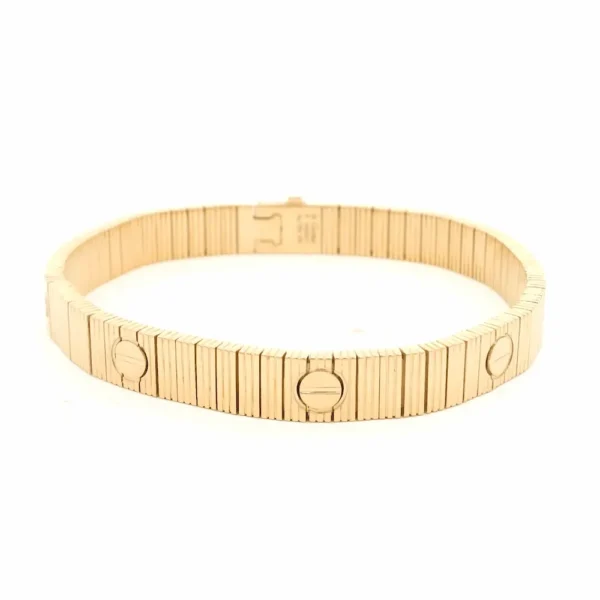 18K Yellow Gold Cartier Love Unlimited Bracelet New Price B6088917
